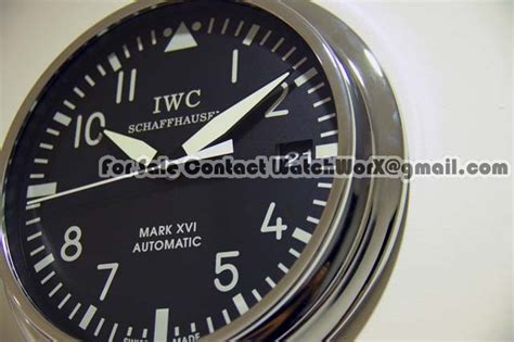 iwc mark xvi wall clock prezzi|iwc mark xvi movement.